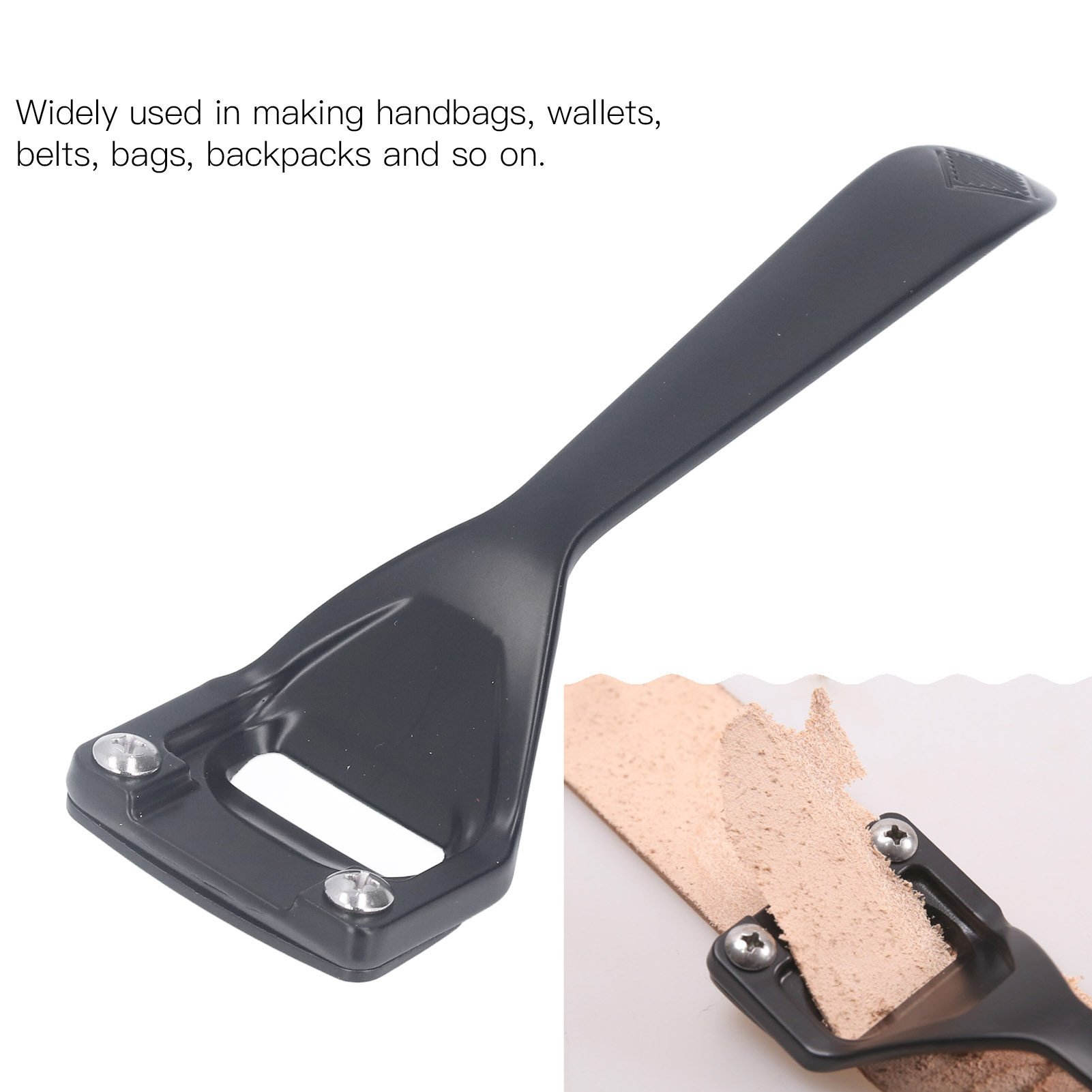 Leather Edge Beveler - Leather Skiving Knife 3 Blades with
