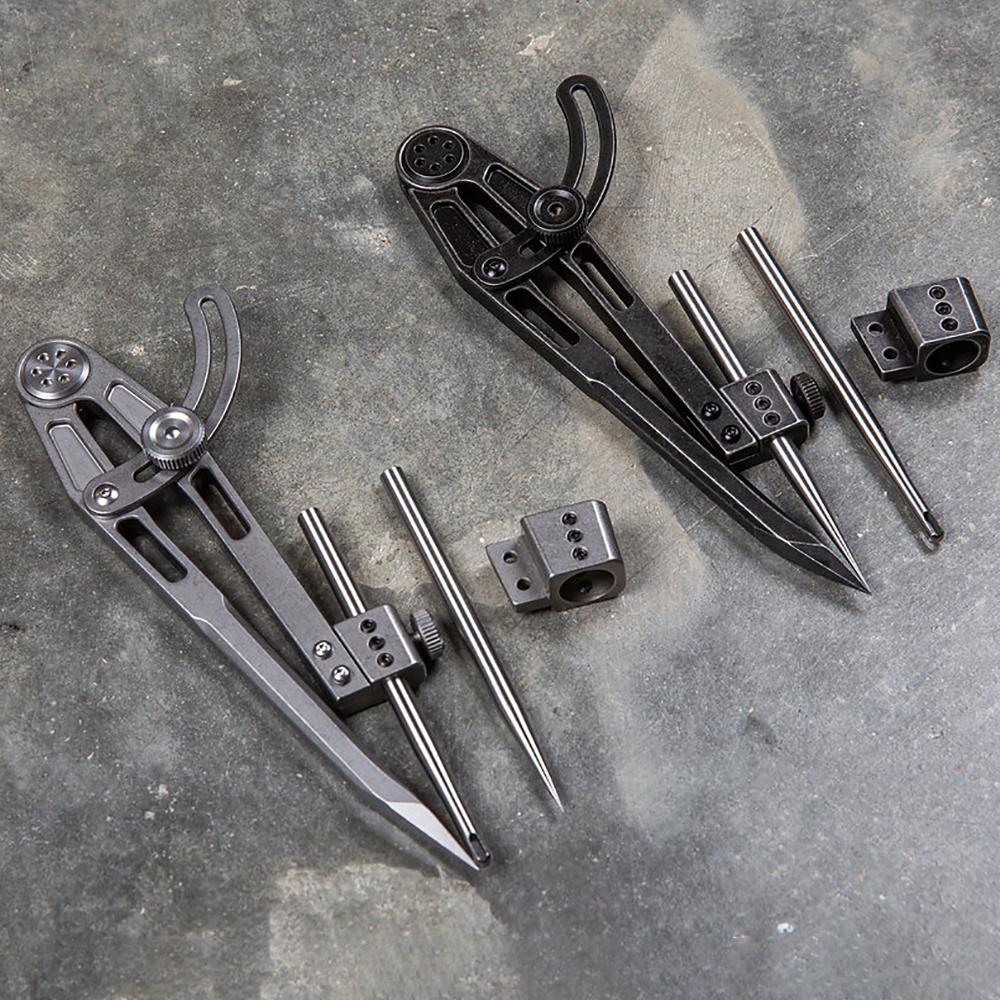 Groover Stitching Tool - QIANYU Multifunctional Leather Spacing Gauge Stitching