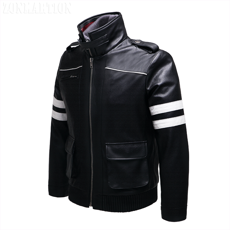Leather Work Jacket - High Quality New Prototype Alex Mercer