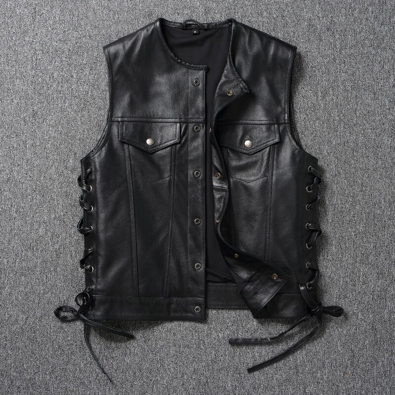 Leather Work Jacket - 2026 Trendy Men's High Quality Leather