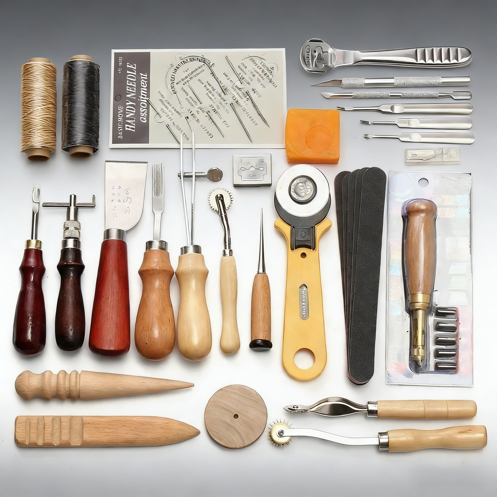 Leather Work Organiser - Leather Work Tools Leather Hand Tools