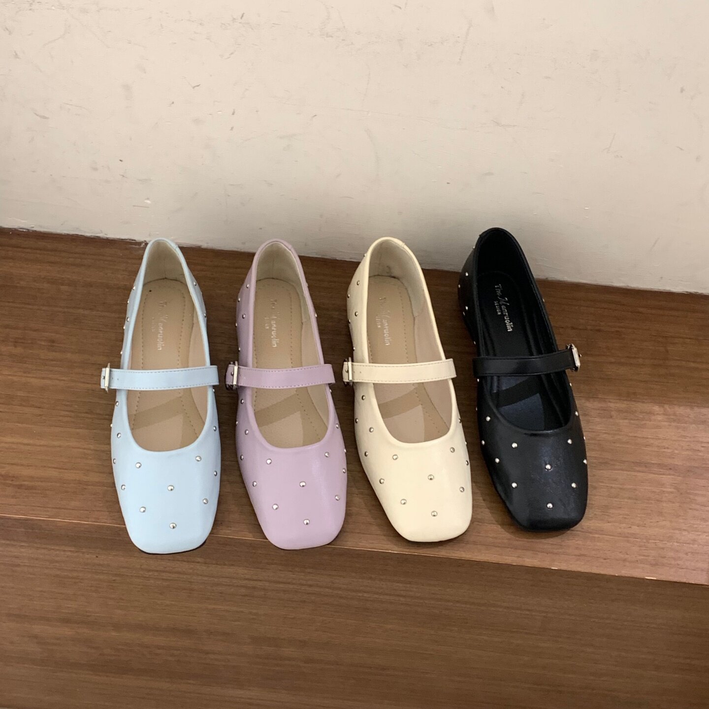 Leather Work Flats Women - Women's Designer Mary Jane shoes Pumps