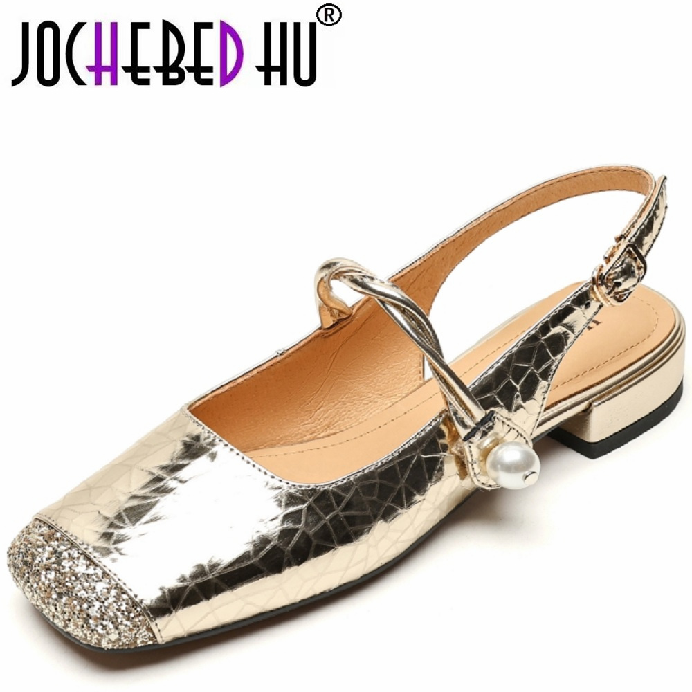 Leather Work Flats Women - 【JOCHEBED HU】Concise Women Flats Spring Summer