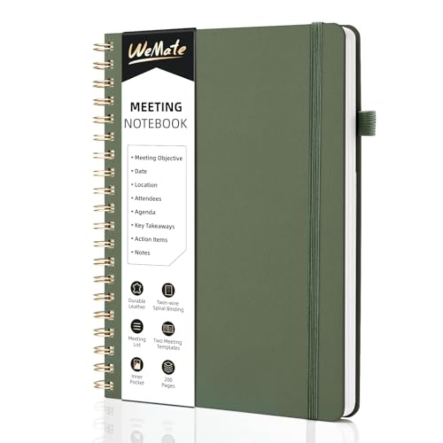 Leatherworking Items - Meeting Notebook for Work B5 7