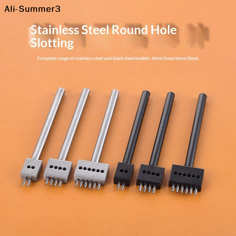 Leather Work Organiser - 【J3a】3Pcs Manual Leather Hole Punch Tool