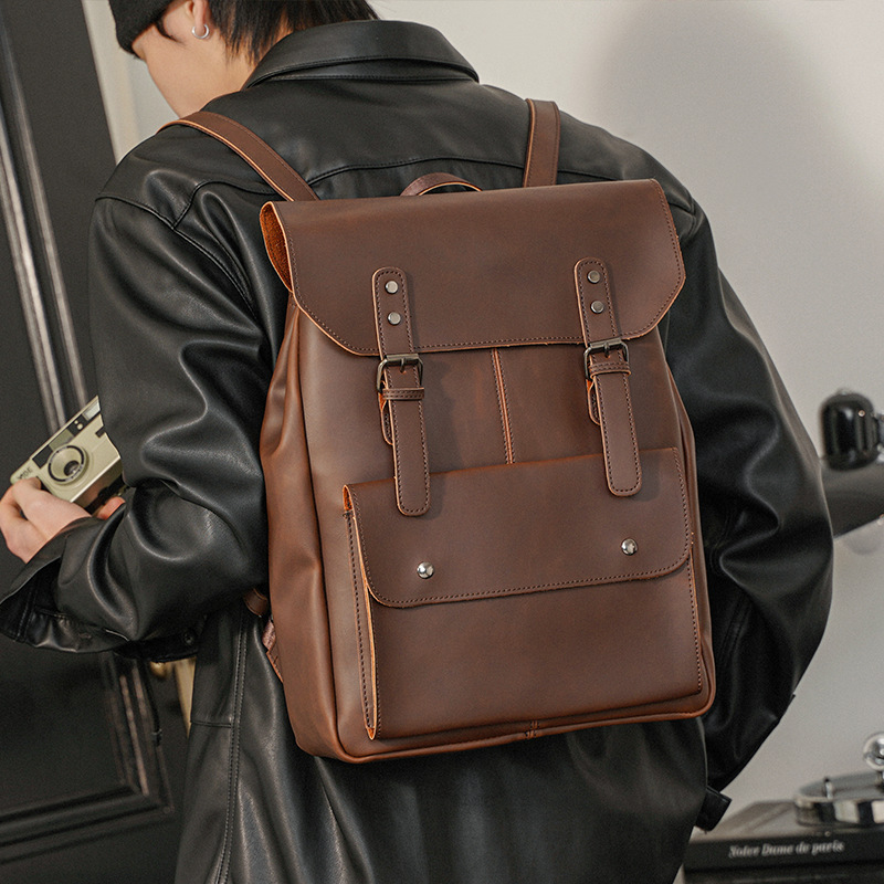 GOYN Vintage Men's Leather Bac - Leather Work Rucksack 리뷰 및 가격