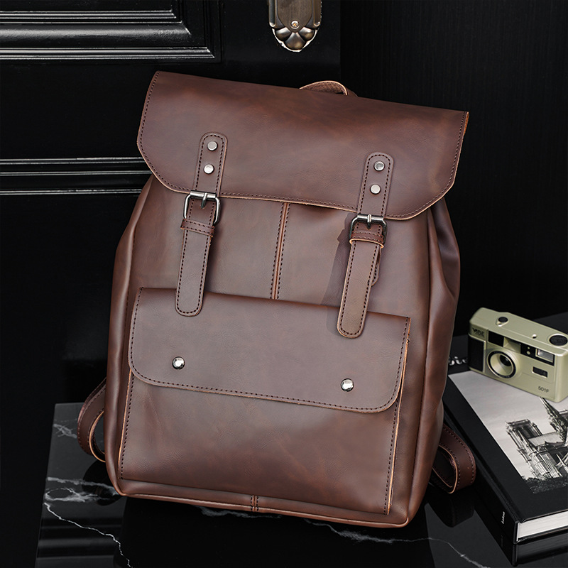 GOYN Vintage Men's Leather Bac - Leather Work Rucksack 리뷰 및 가격
