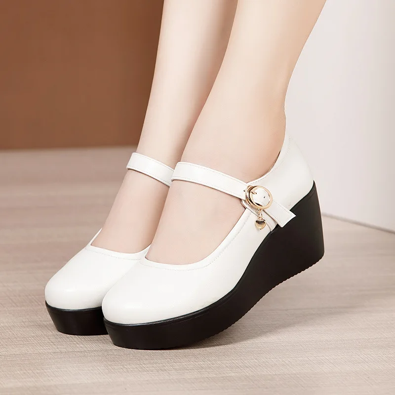 6cm Small Size 32-43 Vintage S - Leather Work Flats Women 리뷰 및 가격