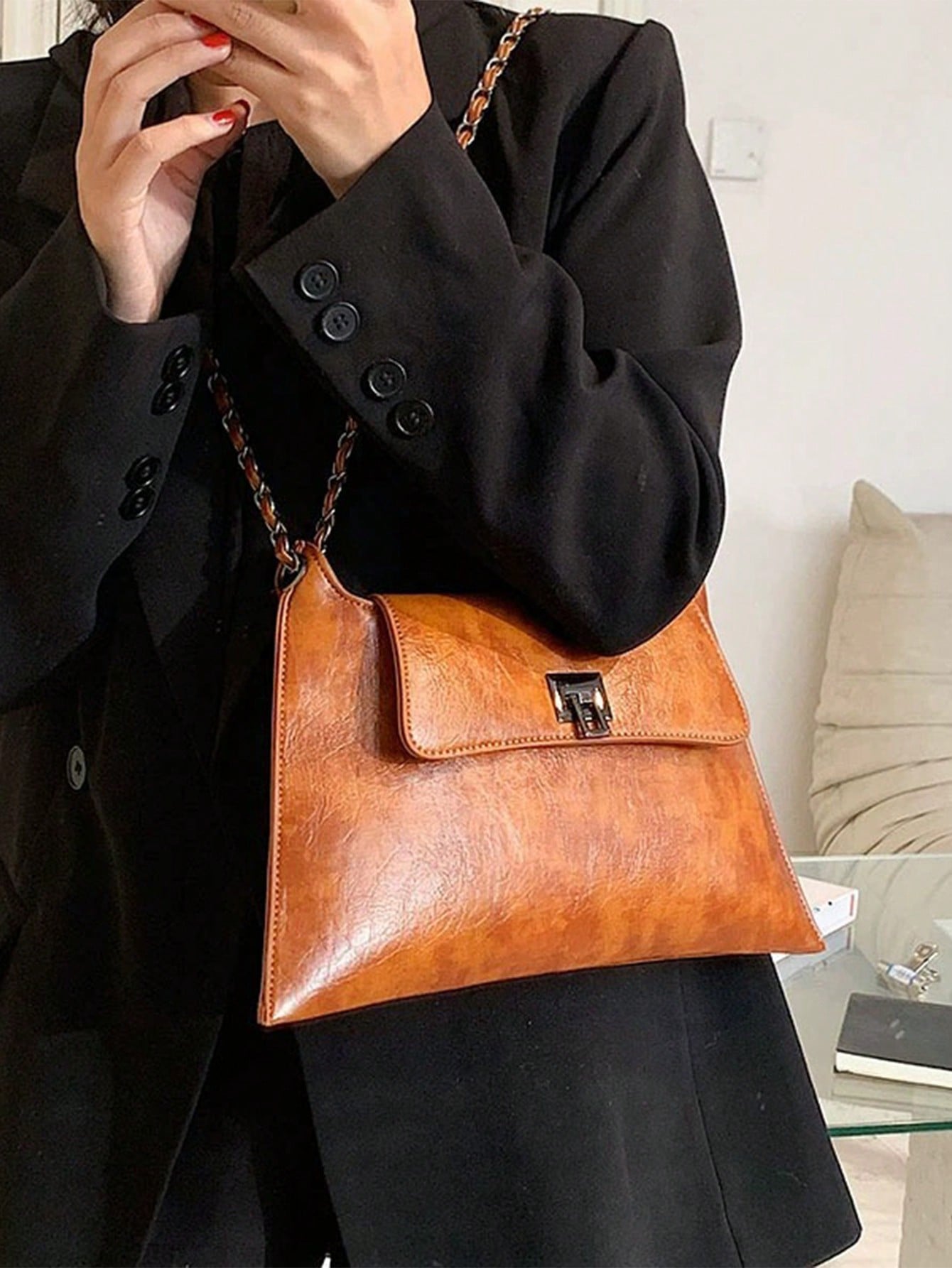 Shoulder Bag Handbag/Elegant F - Leatherworking Items 리뷰 및 가격