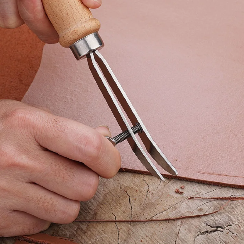DIY Adjustable Leather Edge Cr - Groover Stitching Tool 리뷰 및 가격