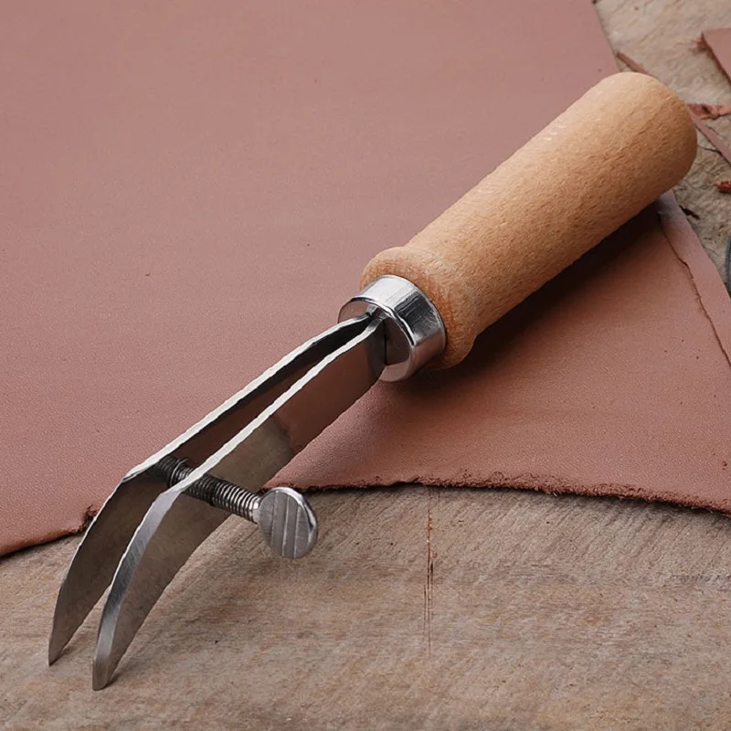 DIY Adjustable Leather Edge Cr - Groover Stitching Tool 리뷰 및 가격