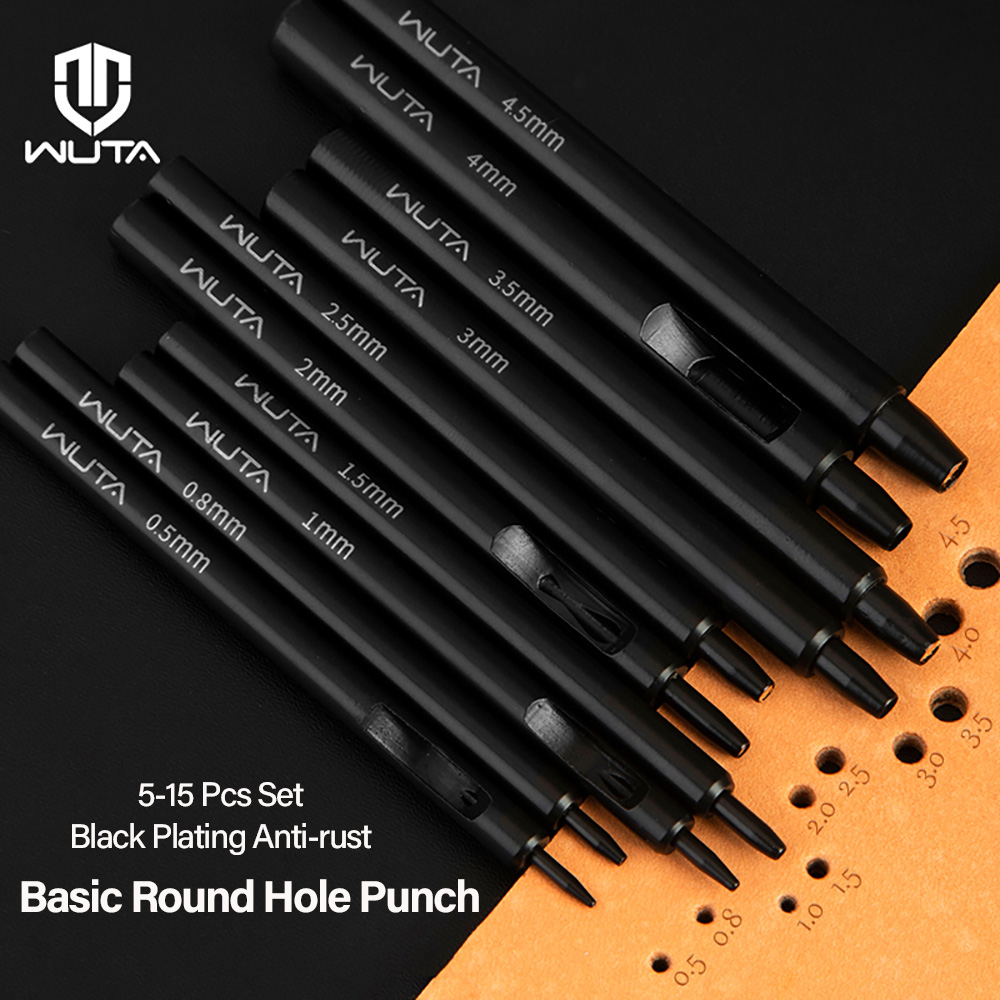 WUTA 5-15Pcs Basic Black Anti- - Leather Work Organiser 리뷰 및 가격