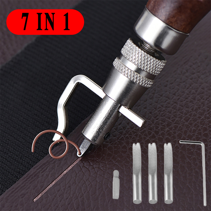 7 in 1 Pro Adjustable Leather  - Leather Edge Beveler 리뷰 및 가격