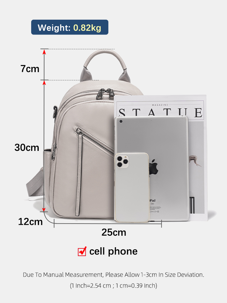 Zency Women's Genuine Leather  - Leather Work Rucksack 리뷰 및 가격