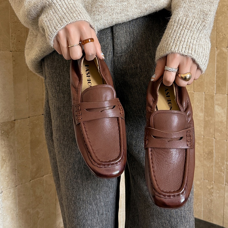 Womens Flats Spring Autumn Mul - Leather Work Flats Women 리뷰 및 가격