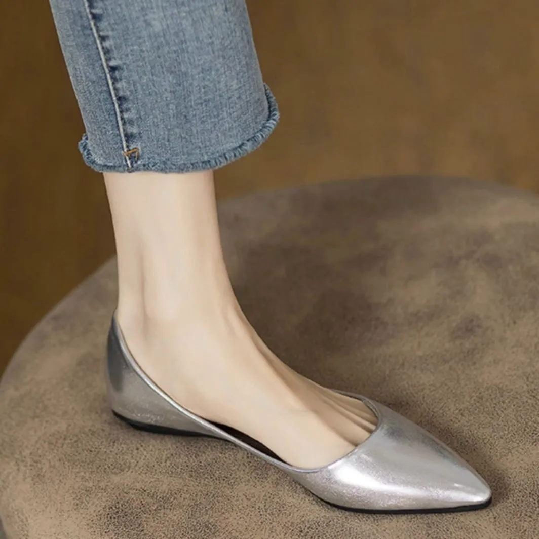 women cute sweet light weight  - Leather Work Flats Women 리뷰 및 가격