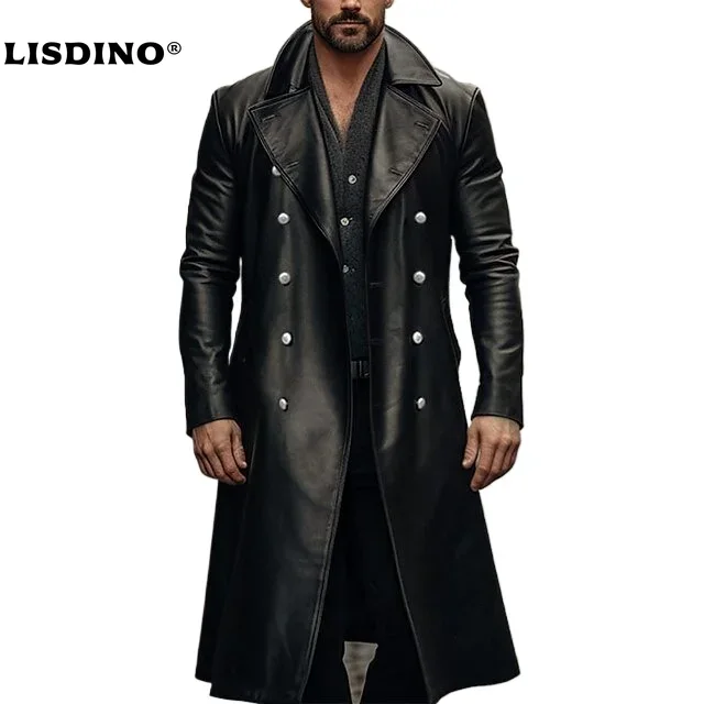 Leather Jacket Men Winter Flee - Leather Work Jacket 리뷰 및 가격