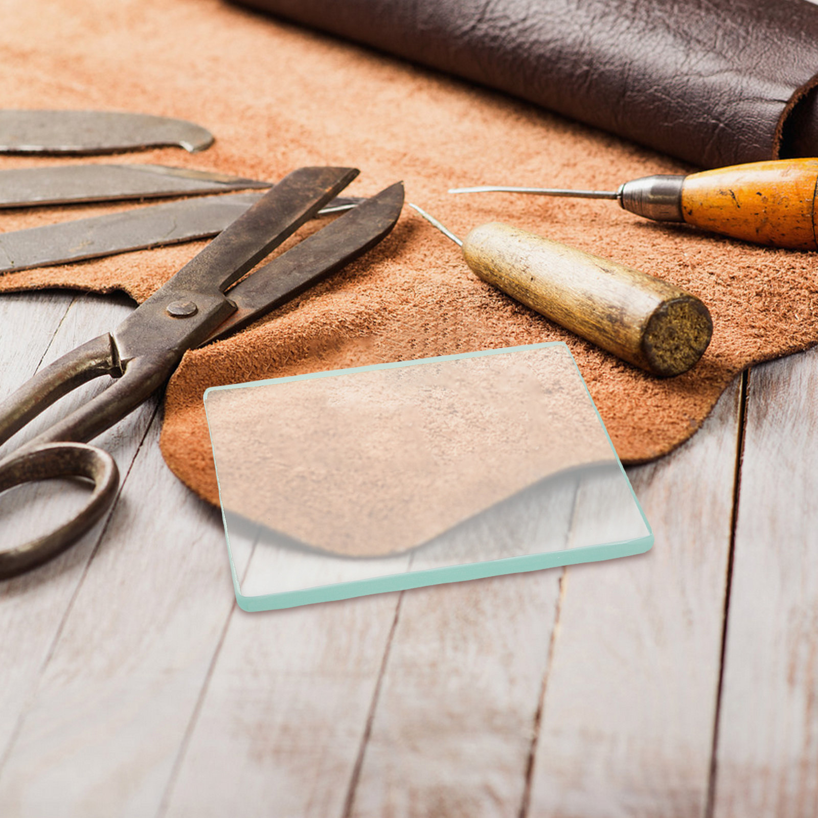 Burnishing Glass Slicker Tempe - Leatherworker Block 리뷰 및 가격
