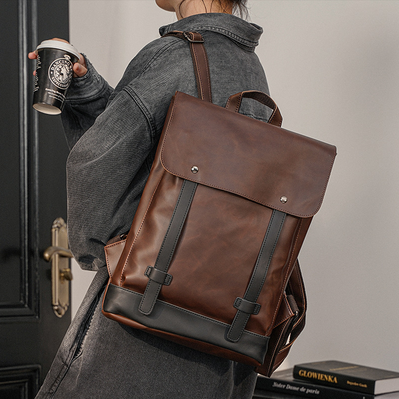 GOYN Men Vintage Leather Backp - Leather Work Rucksack 리뷰 및 가격
