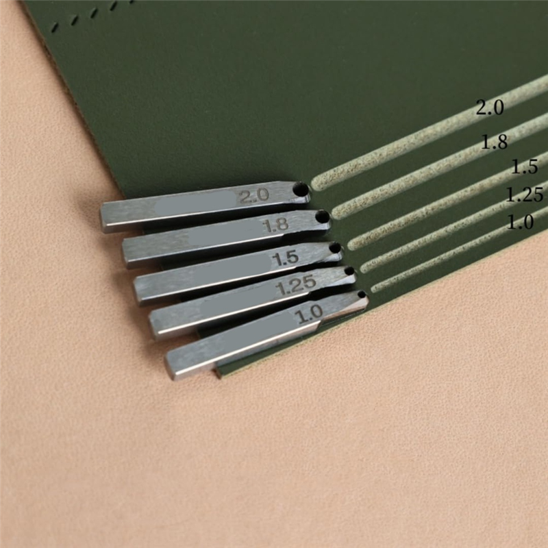 YWDZ-6 In 1 Leather Groover To - Groover Stitching Tool 리뷰 및 가격