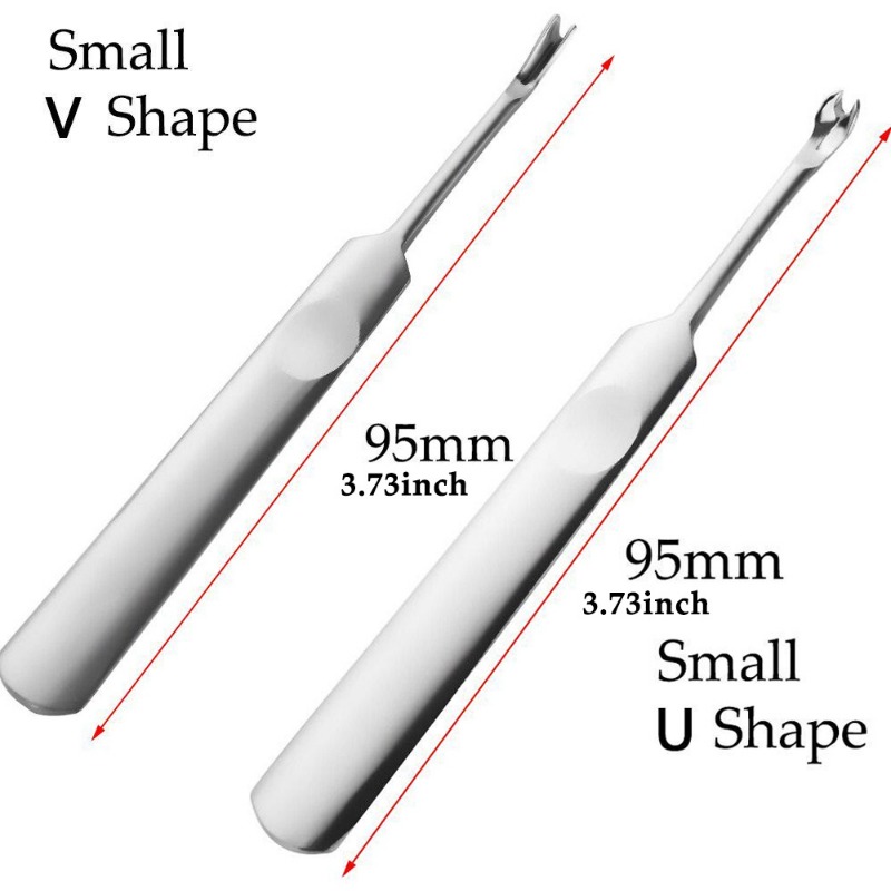 4pcs U+V Shaped Leather Stitch - Groover Stitching Tool 리뷰 및 가격