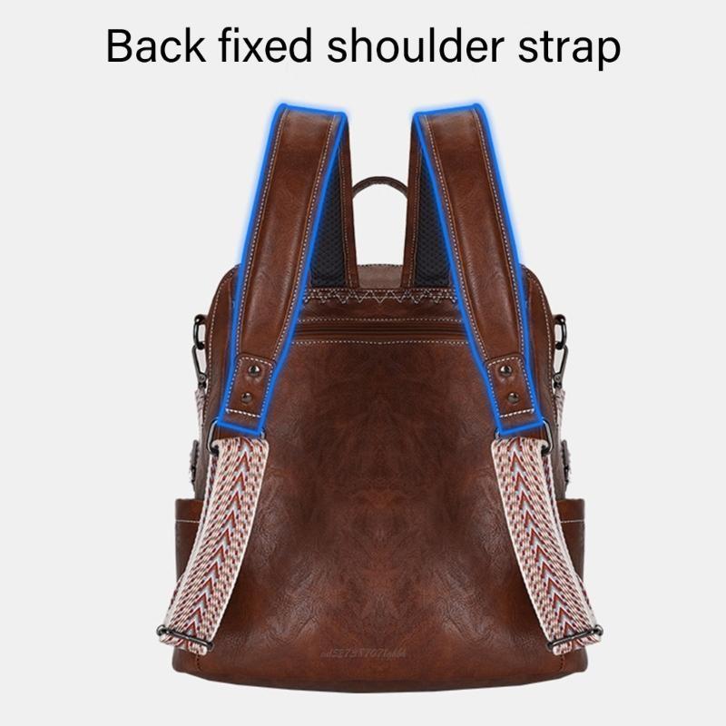 X5XA Stylish Women's Large Ruc - Leather Work Rucksack 리뷰 및 가격