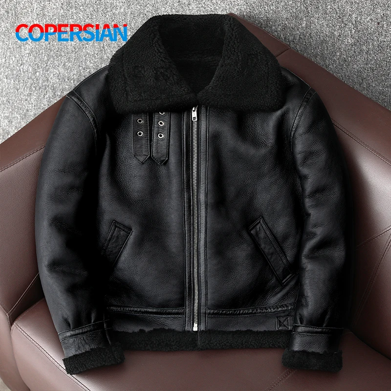 2024 New Thick Sheep Wool Orig - Leather Work Jacket 리뷰 및 가격