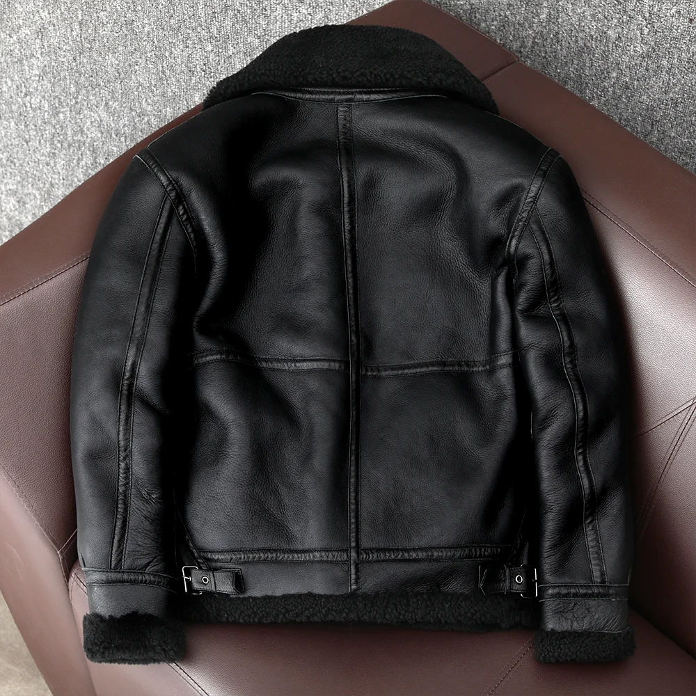 2024 New Thick Sheep Wool Orig - Leather Work Jacket 리뷰 및 가격