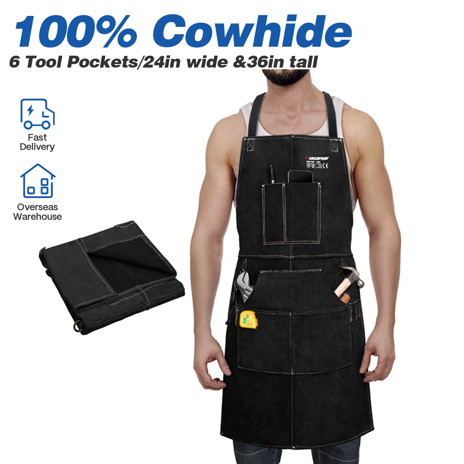 ARCCAPTAIN Leather Welding Wor - Leather Work Organiser 리뷰 및 가격