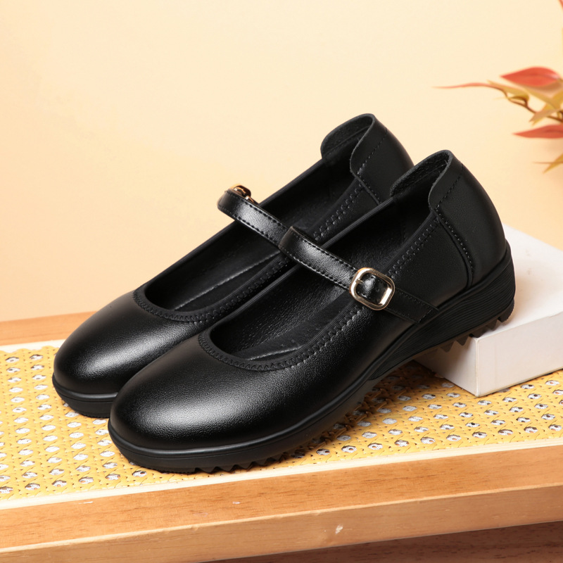 Quality Breathable Comfortable - Leather Work Flats Women 리뷰 및 가격