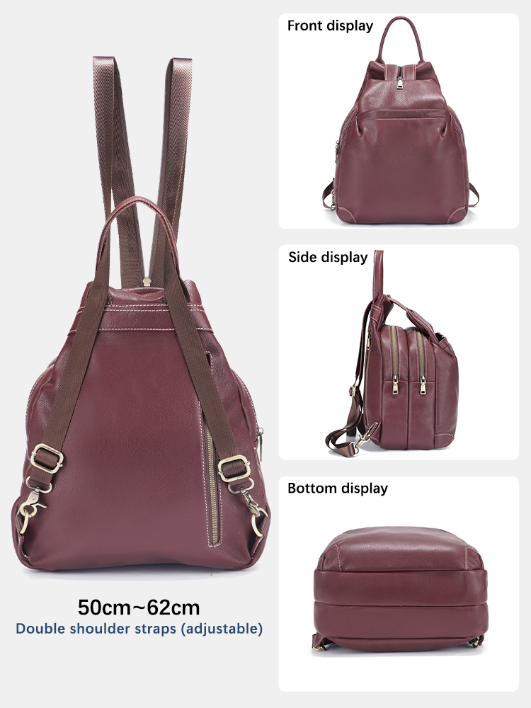 Zency Genuine Leather Women's  - Leather Work Rucksack 리뷰 및 가격