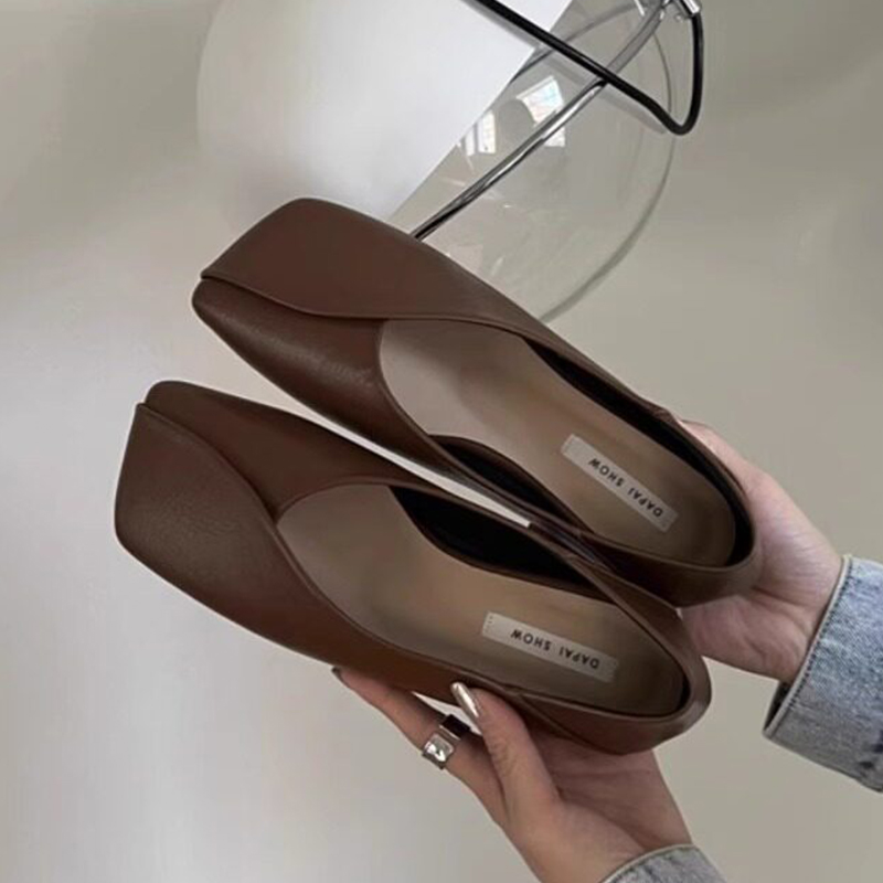 Women New Loafers Shoes Flats  - Leather Work Flats Women 리뷰 및 가격