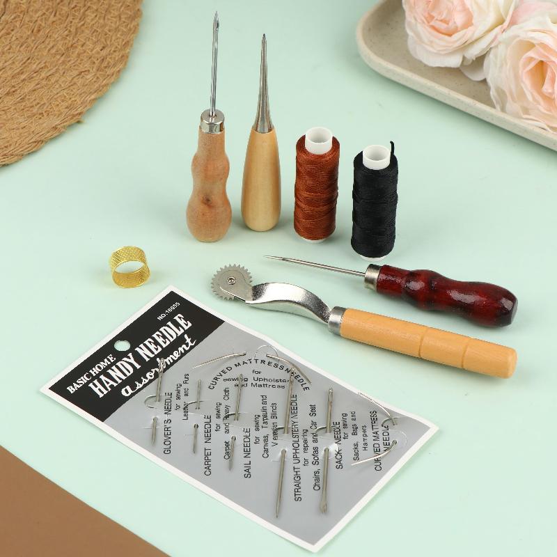 Leather Sewing Tools Kit Woode - Groover Stitching Tool 리뷰 및 가격