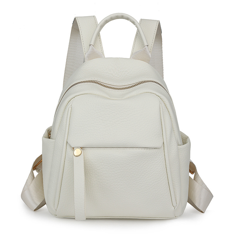 Litchi Pattern Leather Backpac - Leather Work Rucksack 리뷰 및 가격