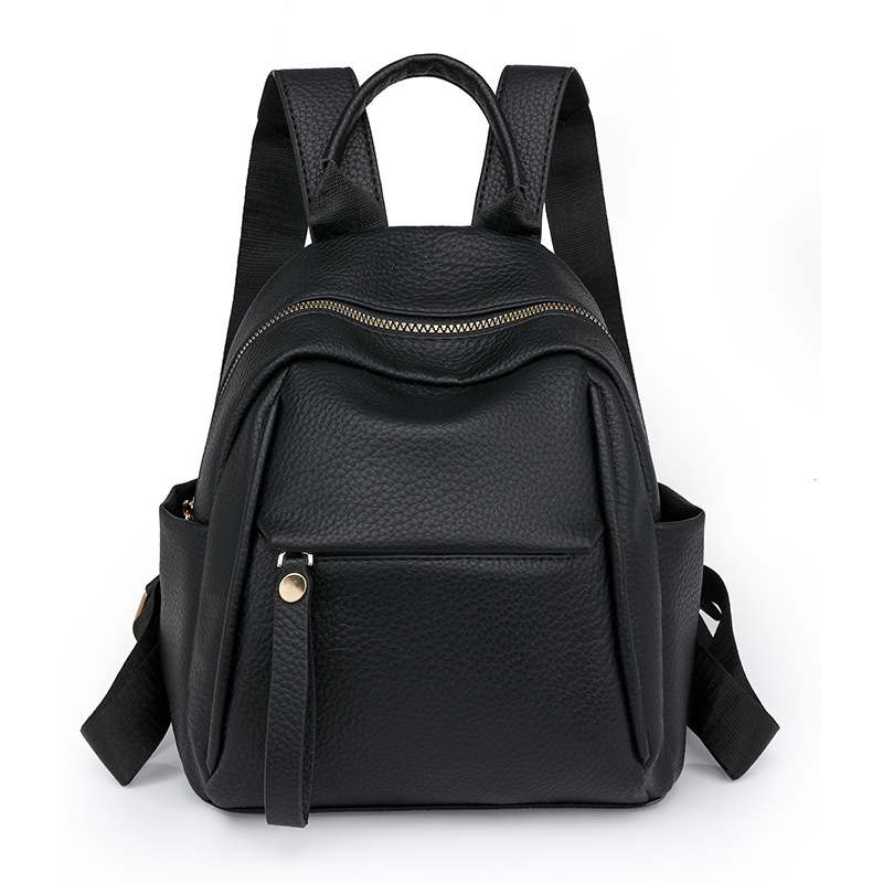 Litchi Pattern Leather Backpac - Leather Work Rucksack 리뷰 및 가격