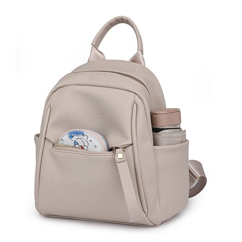 Litchi Pattern Leather Backpac - Leather Work Rucksack 리뷰 및 가격