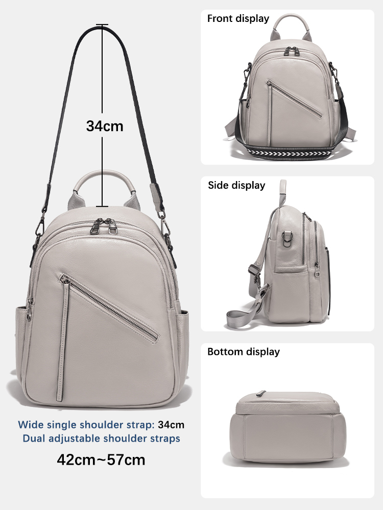 Zency Women's Genuine Leather  - Leather Work Rucksack 리뷰 및 가격