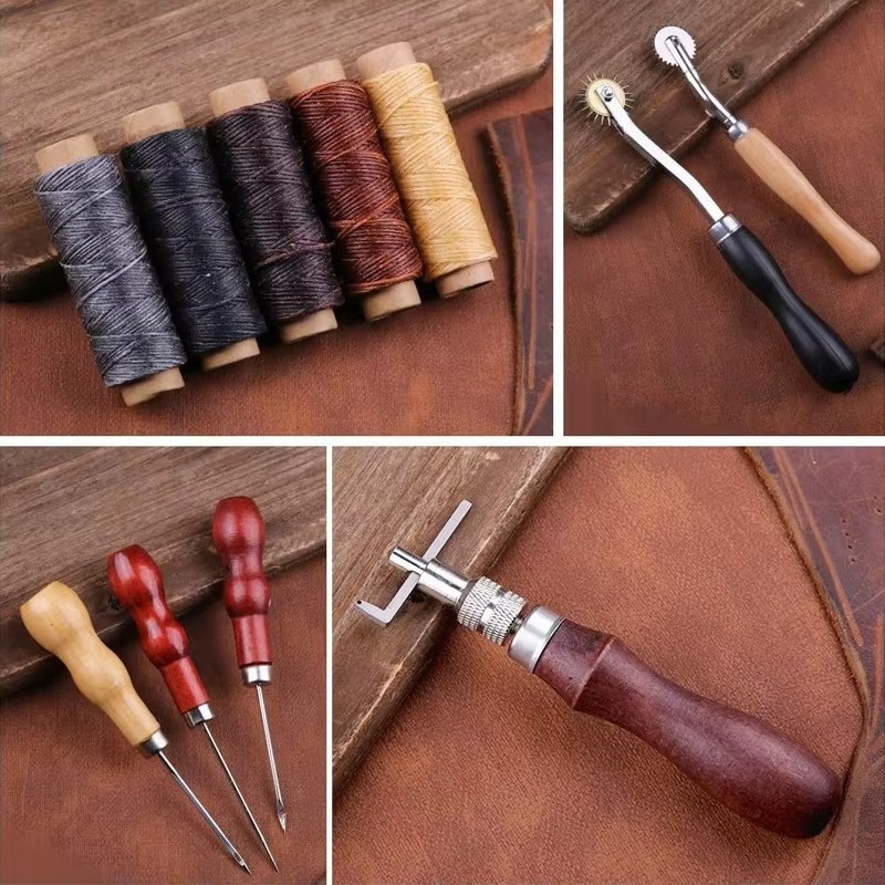 Leather Craft Tool Kit Leather - Leather Work Organiser 리뷰 및 가격
