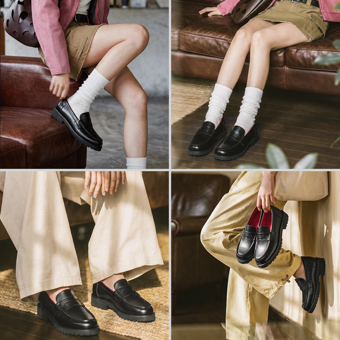 Maden Women's Slip On Loafers  - Leather Work Flats Women 리뷰 및 가격