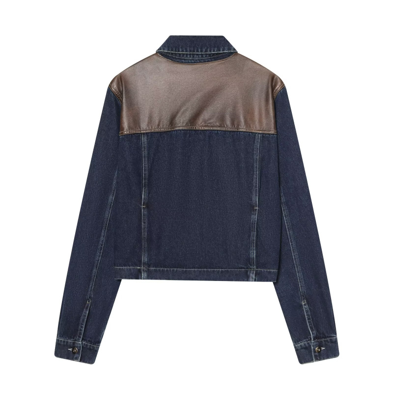ETJ Women's Denim Jacket & Jea - Leather Work Jacket 리뷰 및 가격