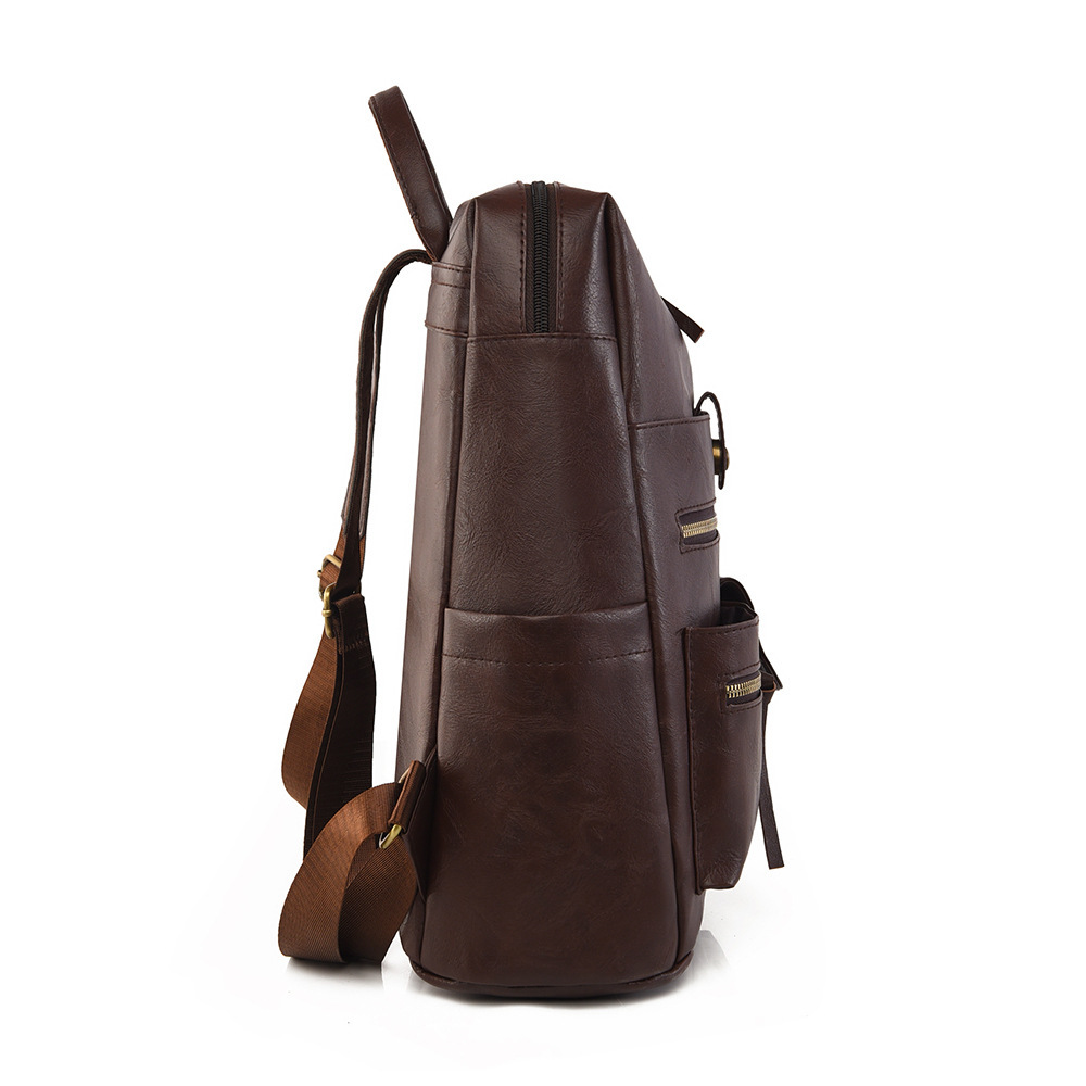 Women's Vintage PU Leather Bac - Leather Work Rucksack 리뷰 및 가격