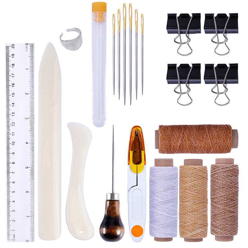 25Pcs/Set Leather Craft Sewing - Groover Stitching Tool 리뷰 및 가격