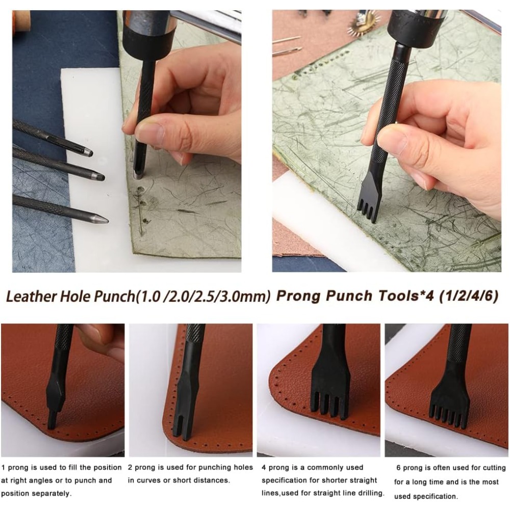 Leather Working Tools Practica - Leatherwork Or Leathercraft 리뷰 및 가격