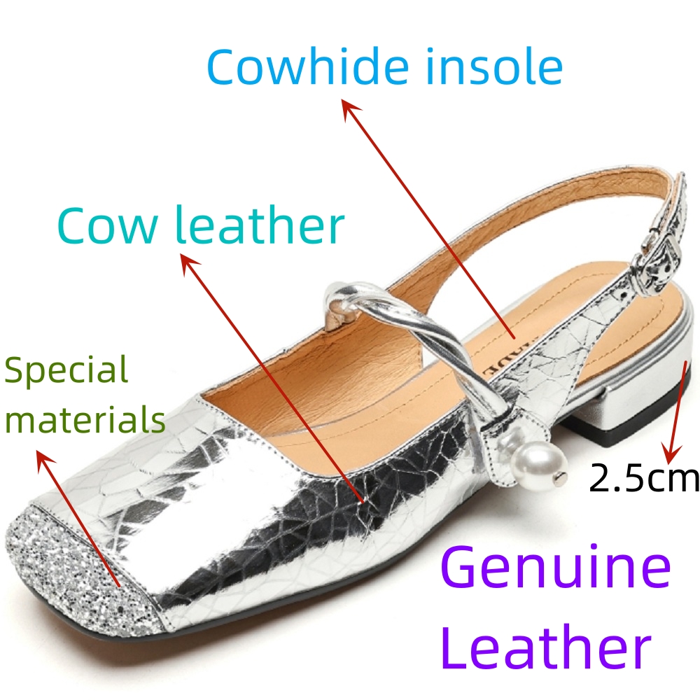 【JOCHEBED HU】Concise Women Fla - Leather Work Flats Women 리뷰 및 가격