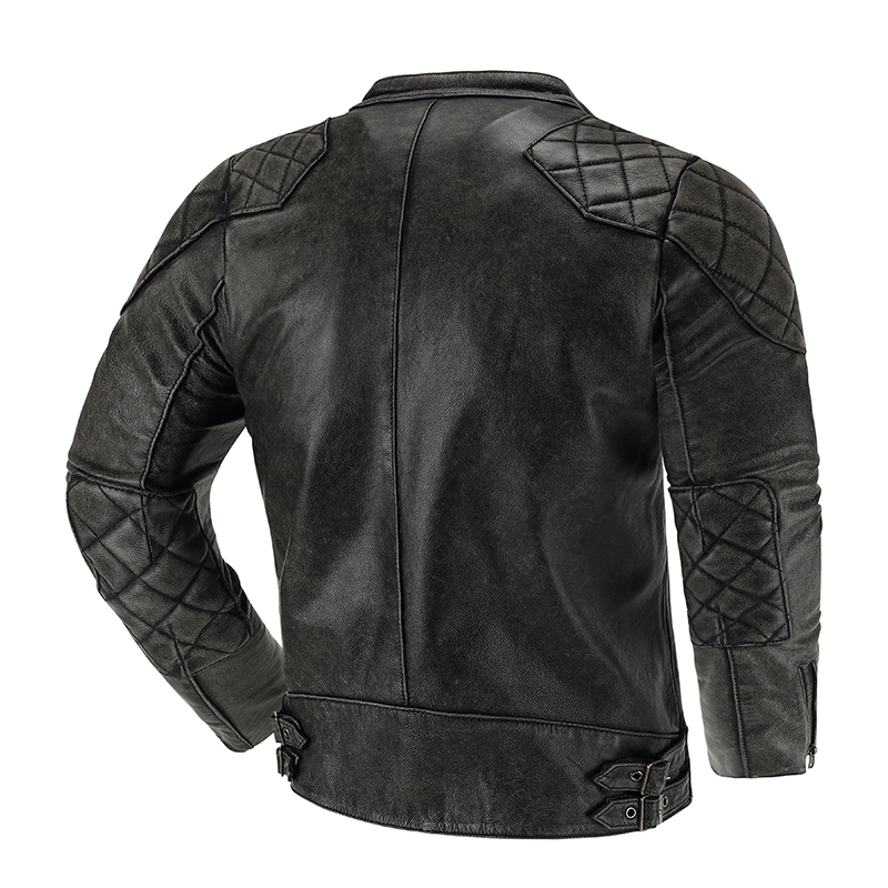 Retro Leather Jacket Motorcycl - Leather Work Jacket 리뷰 및 가격