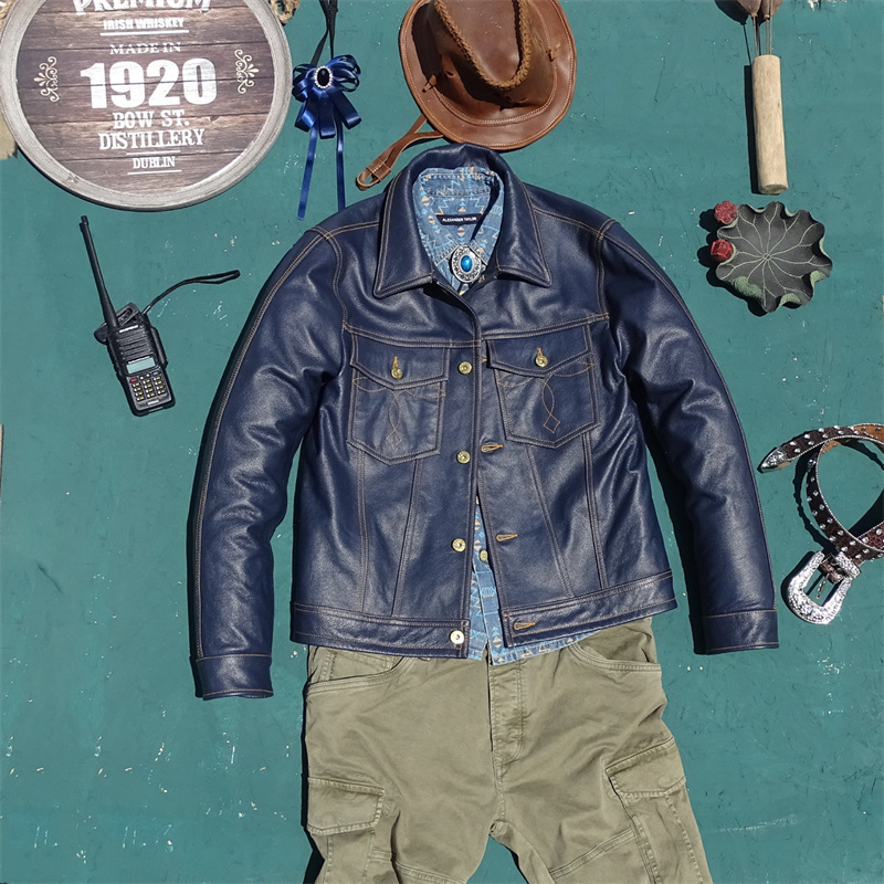  Knight Genuine Leather Jacket - Leather Work Jacket 리뷰 및 가격