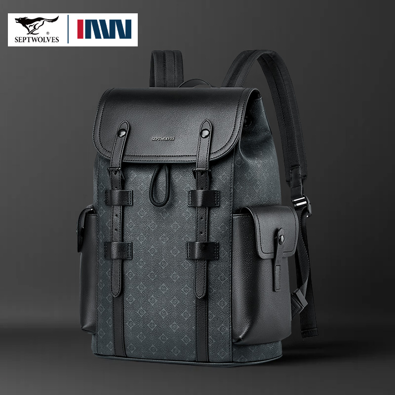 Septwolves High Quality Busine - Leather Work Rucksack 리뷰 및 가격