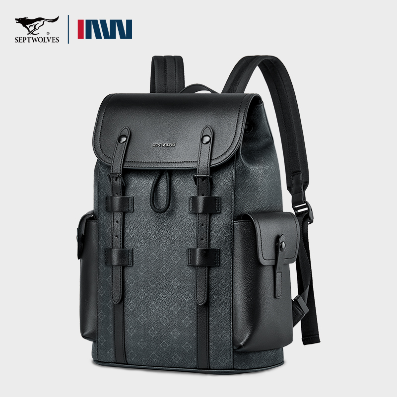 Septwolves High Quality Busine - Leather Work Rucksack 리뷰 및 가격