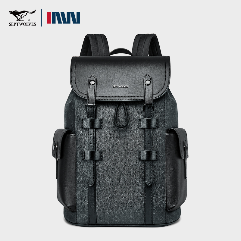 Septwolves High Quality Busine - Leather Work Rucksack 리뷰 및 가격