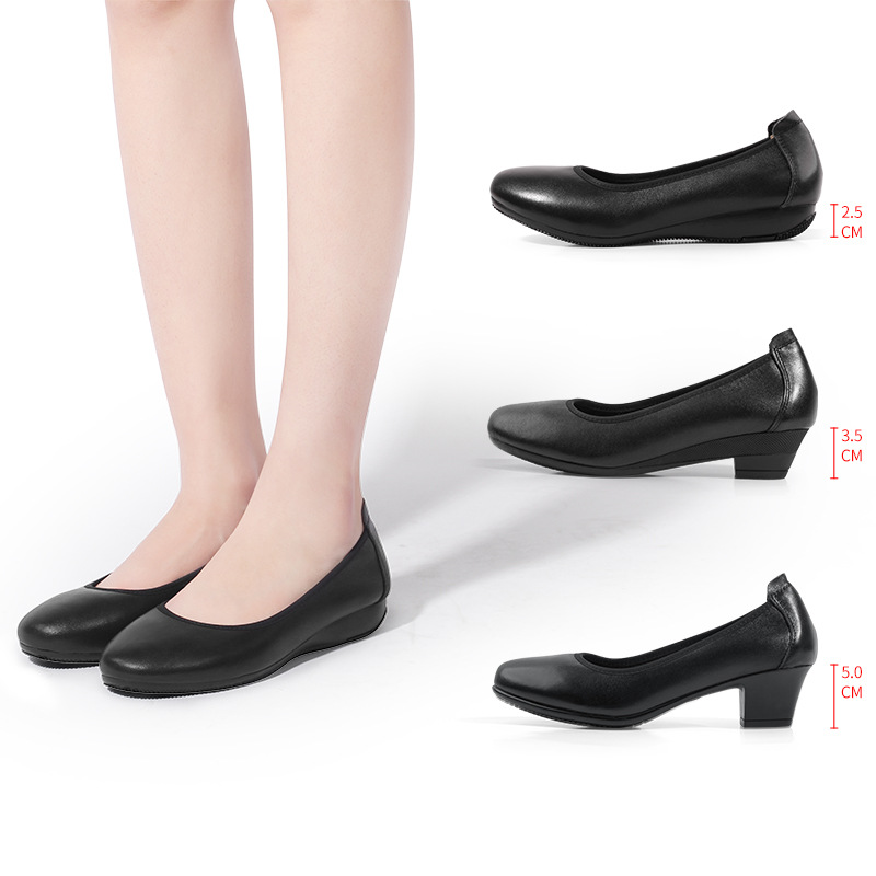 Work Professional Women's Shoe - Leather Work Flats Women 리뷰 및 가격
